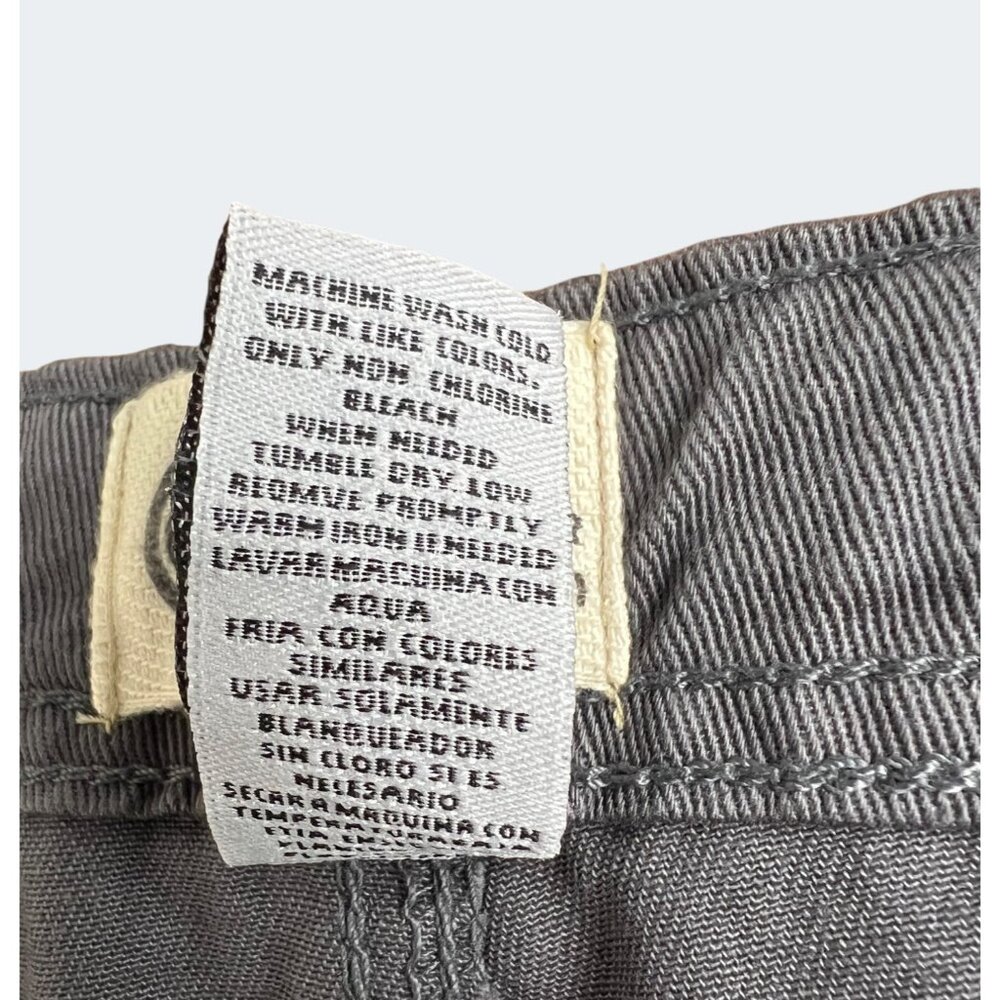 CD Copper Denim Mens Cargo Shorts Gray 100% Cotton With Belt Size 44 - Picture 6 of 14